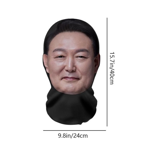 Cosplay Printed Full Face Mask Mesh Men and Women Role Playa3d8 - Picture 7 of 7