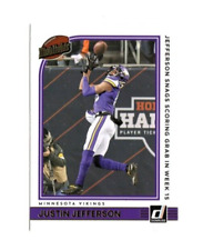 2022 Donruss Football Justin Jefferson HIGHLIGHTS H-JJ