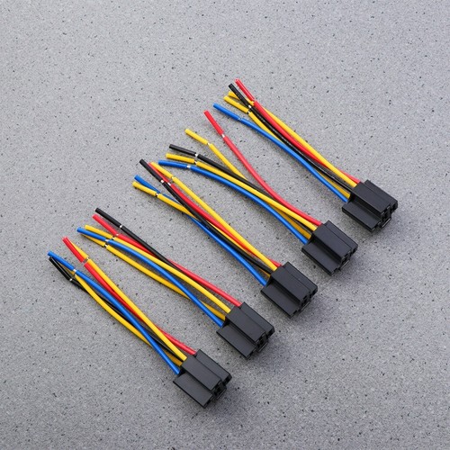 5Pcs 12V 40A Relay Socket Base Holder Auto Mini Relay Relay Universal Relay AU - Picture 6 of 12