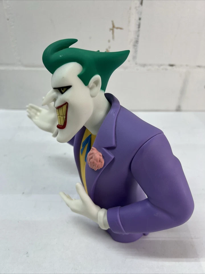 Raro 2015 Batman La Serie Animada: El Guasón Vinilo Busto Banco Estatua Foto 4 de 4
