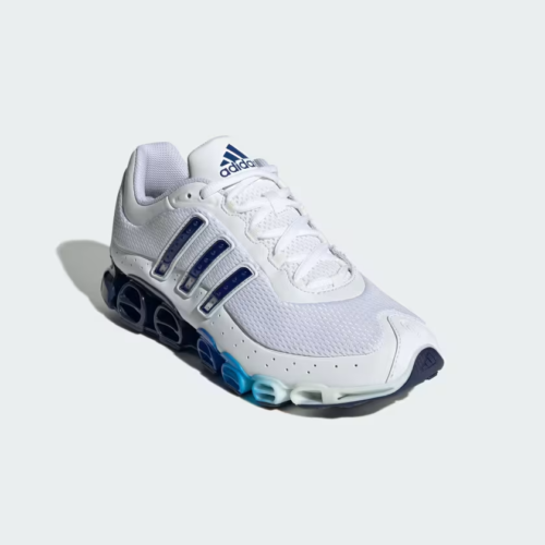 Adidas Originals Megaride In Bianco E Blu Tutte Le Taglie Stock Limitato - Foto 2 di 8