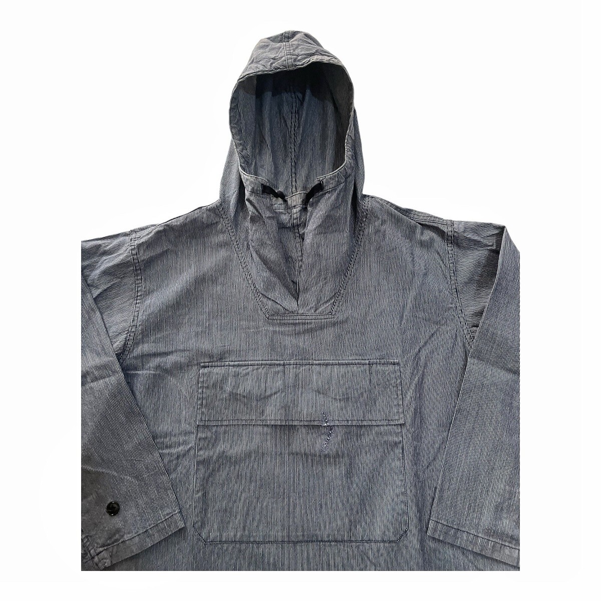 Sugar Cane Light Japan Work Fabric Hickory Anorak Jacket