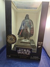 VINTAGE STAR WARS Thinkway Darth Vader Electronic Talking Bank 1995 NEW