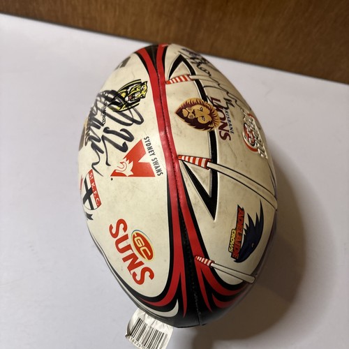 Official AFL Football Signed Ball - Picture 5 of 11