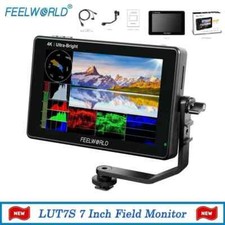FEELWORLD LUT7S 7" 2200nits 3D LUT Field Monitor 3G-SDI 4K HDMI For DSLR Camera