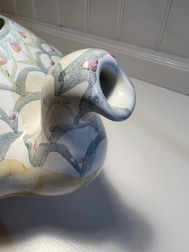 Mackenzie Childs Teapot Kings Ferry Pattern 1989 - Picture 4 of 10