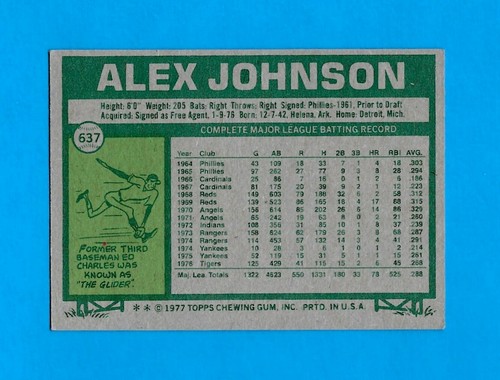 1977 TOPPS BASEBALL Singles U Pick - HOF, Rookies, Stars, Commons - all scanned - Picture 412 of 427