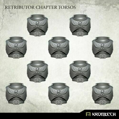 Kromlech Retributor Chapter Torsos (10) New - Bild 1 von 3