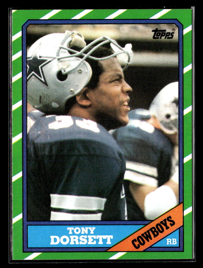 1986 Topps #126 Tony Dorsett - NM/MT+ Set Break!