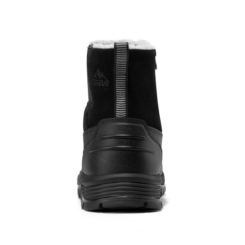 Men's Snow Boots Waterproof Non-Slip Warm Winter Work Hiking Boots - Picture 10 of 13