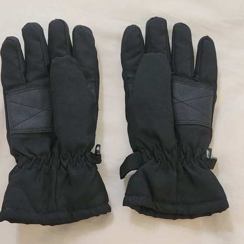Falls Creek Youth Gloves Size 8-18 Black Green Thinsulate Ski Snow Winter Unisex - Picture 2 of 8