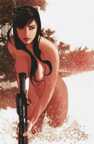 GUN HONEY COLLISION COURSE #1 ADAM HUGHES 1:20 Virgin Ratio Variant Cover K