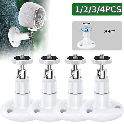 #ad 1 4pcs Adjustable Security Wall Mount Holder for Arlo Camera Outdoor Indoor Cam $6.48
