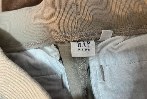Gap Boys Youth Kids Khakis Pants Drawstring- Size Medium- Tan- New W Tags - Picture 4 of 6
