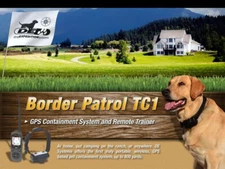 DT Systems Border Patril TC1 GPS Dog Containment Track & Train