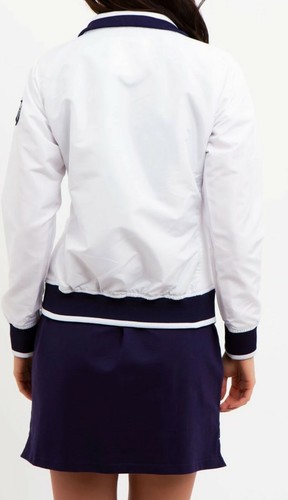 U.S Polo Assn White YACHT JACKET Windbreaker Large NWT - Picture 4 of 12