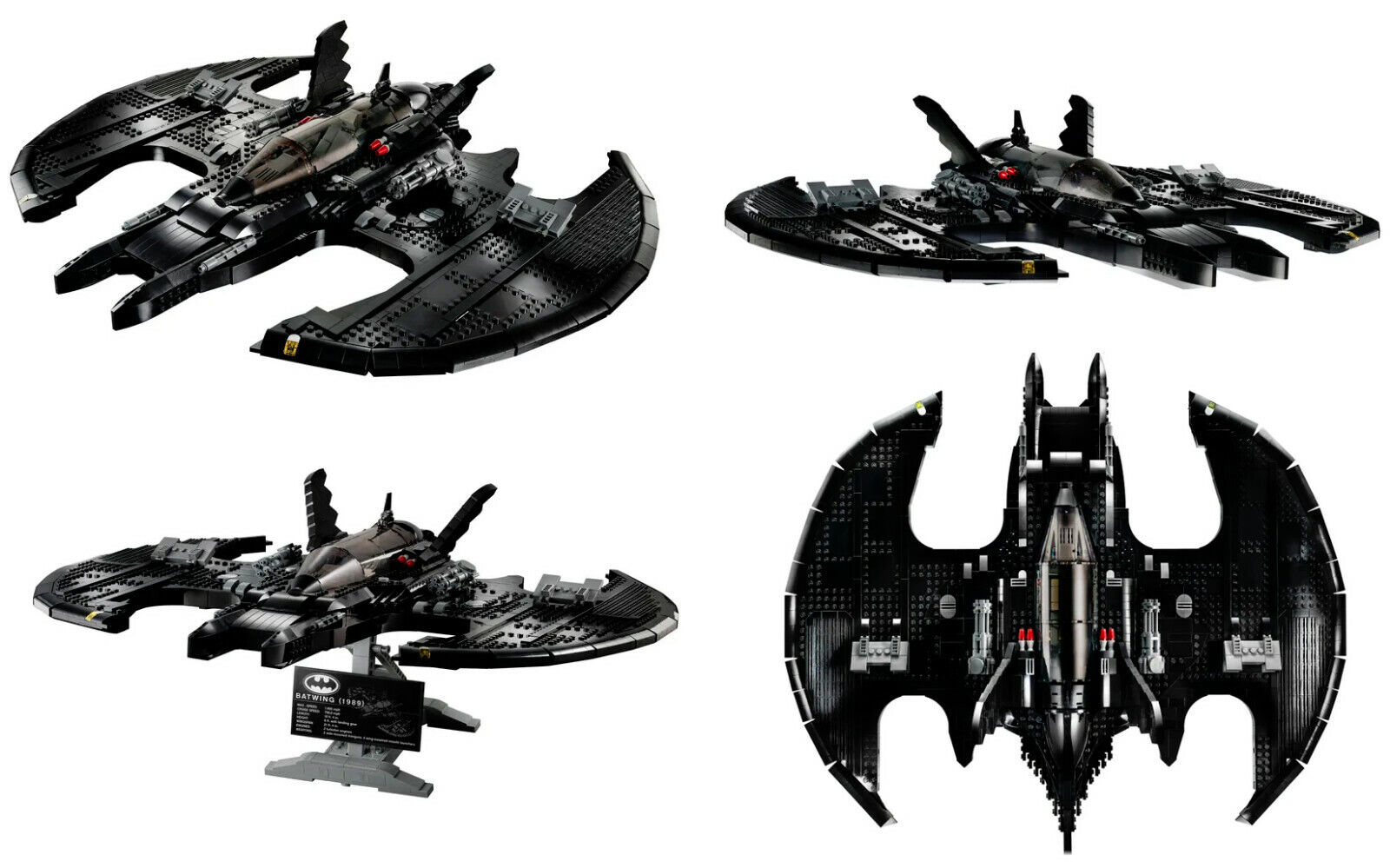 LEGO Batman Tim Burton's Batman 1989 Batwing 76161 In 2020 New