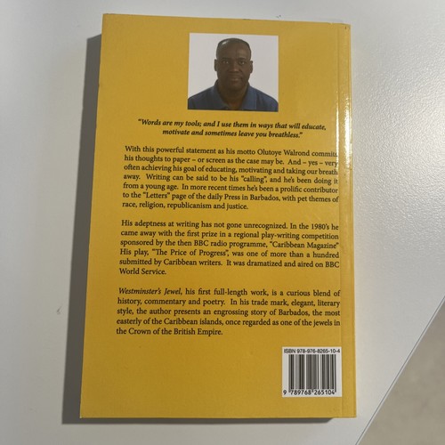 Westministers Jewel The Barbados Story By Olutoye Walrond - Bild 2 von 7