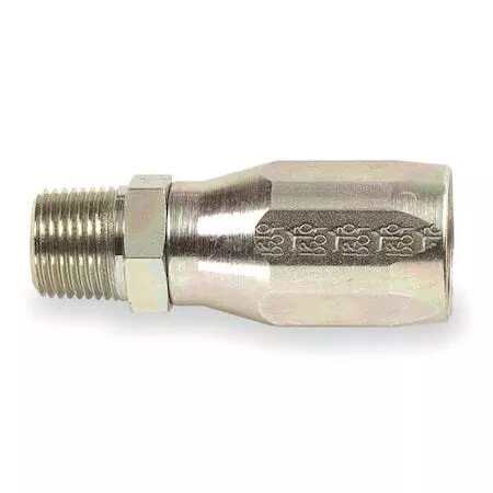Eaton Aeroquip 4412-2-4S Hose Fitting,Hyd,Npt,Straight,1/8-27