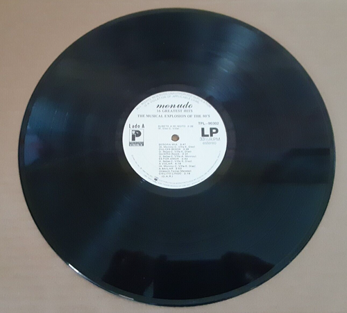MENUDO vinyl LP lot CON AMOR Tus Exitos Favoritos POSTER 16 Greatest Hits Ricky - Picture 12 of 22