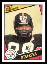 1984 Topps Bennie Cunningham Pittsburgh Steelers #164