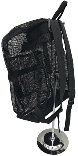 NUEVA mochila de malla transparente de 17 pulgadas/bolsa para libros/escuela/caminata/mochila de viaje - Imagen 4 de 17