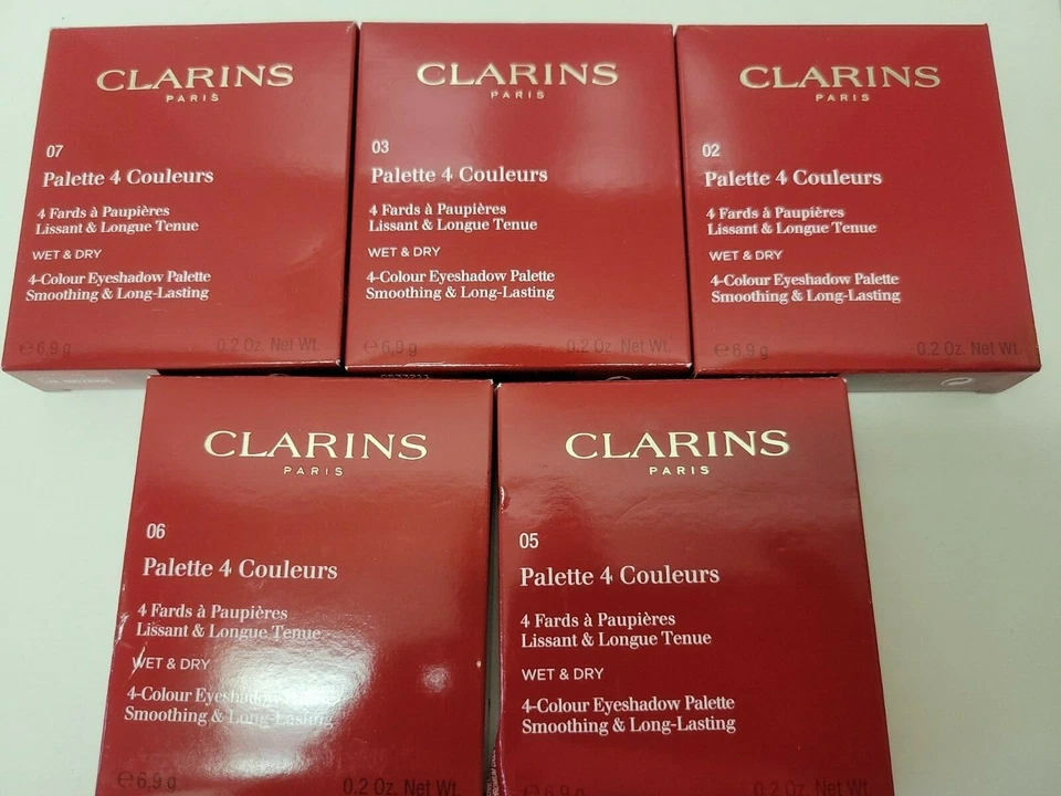 Paleta de sombras de ojos húmedas y secas CLARINS 4 colores - Selecciona tono Foto 2 de 4