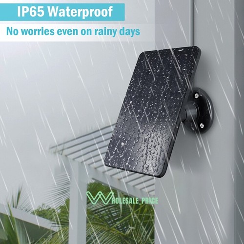 Solar Power Panel for Type C Wireless Battery Security Camera WIFI Outdoor IP66 - Picture 28 of 45