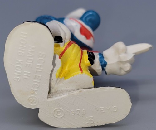 Schleich Peyo Smurfs 20033 Clown Smurf - Picture 5 of 6