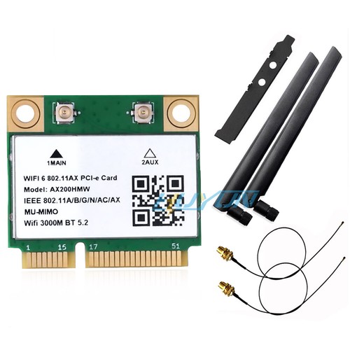 AX200HMW AX200 WIFI6 Module MINI PCIE 802.11ax 160Mhz Network Card WIFI Card - Picture 6 of 13