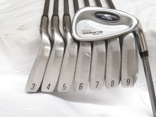 Set de fers King Cobra SS-i d'occasion 3-PW Cobra Aldila tiges graphite rigide S
