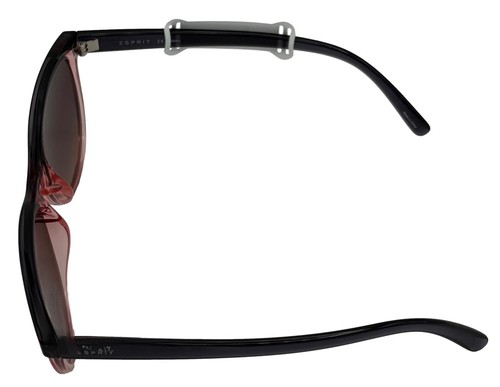 Esprit Sunglass Womens Black Pink Soft  Square Plastic, Gradient Lens 39076. 515 - Picture 5 of 13