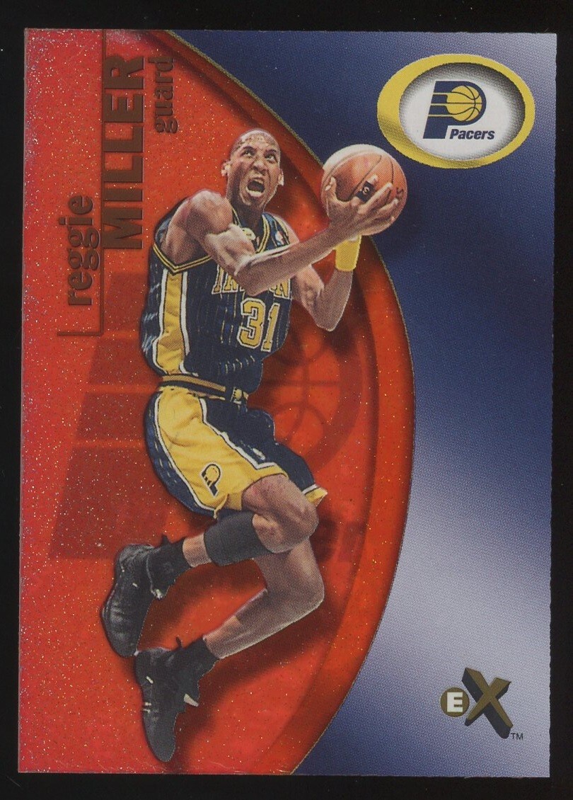 2000-01 Fleer E-X Essential Credentials Now Reggie Miller Indiana Pacers 15/201