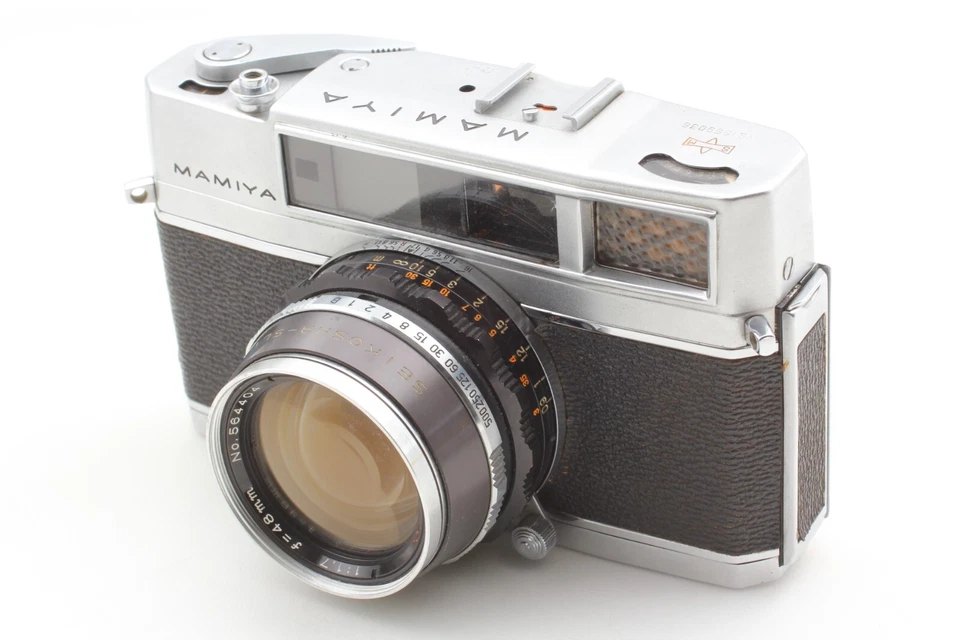 Редкий товар!! Работает!!【 Exc + 5 】 MAMIYA 35 Auto Deluxe SEKOR F.C. 48 мм F/1.7 из Японии - Изображение 3 из 4