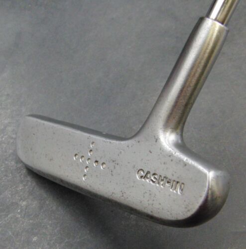 Spalding Cash-In Putter 91cm Playing Length Steel Shaft Iguana Golf Grip - Picture 5 of 11