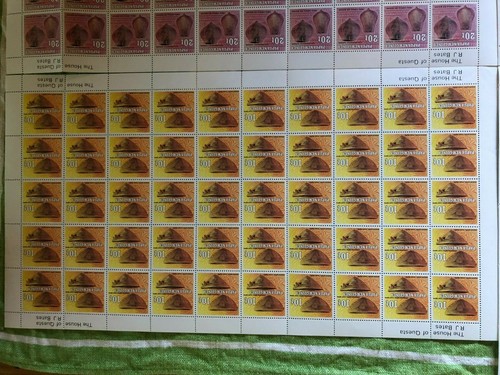 PAPUA NEW GUINEA STAMPS SET IN FULL MUH SHEETS 1982 NATIVE POTTERY - Bild 2 von 5