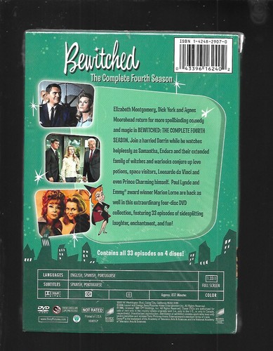 * OOP * Sony's BEWITCHED : Seasons 2-4 / Elizabeth Montgomery - RARE SEALED - Picture 5 of 5