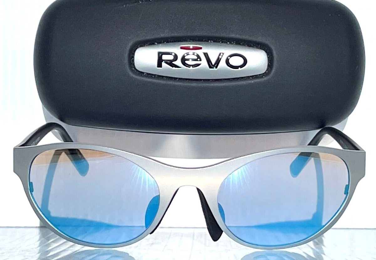 NEW Revo ICON Chrome POLARIZED Photochromic Blue Lens