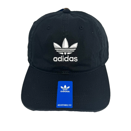 Adidas Originals Mütze schwarz Strapback verstellbare Passform Baumwolle Unisex Kappe