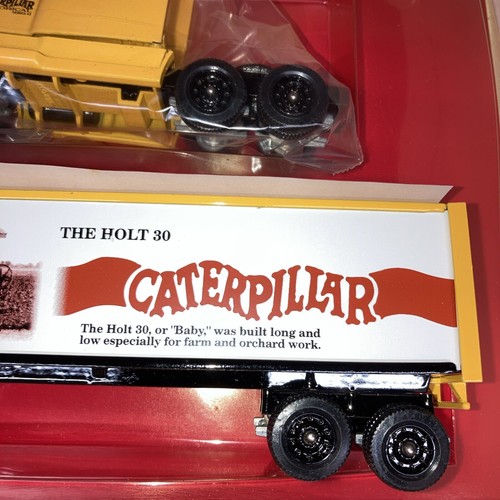 Rimorchio semirimorchio Winross Caterpillar CAT serie storica #3 con scatola come nuovo - Foto 5 di 13