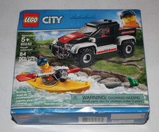 LEGO 60240 CITY KAYAK ADVENTURE 84 PCS SEALED BOX stressed