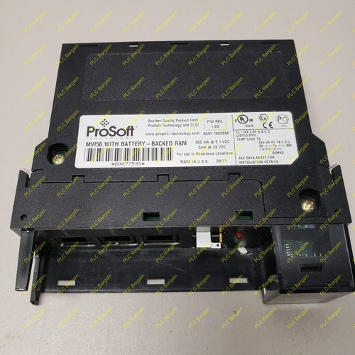 Prosoft MVI56 Flow Module with Battery - Backed Ram Missing Door MVI56-AFC - Picture 8 of 8