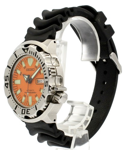 SEIKO Orange Monster Diver's 200M Automatic 43mm Men's Watch 7S26-0350 - Picture 4 of 8