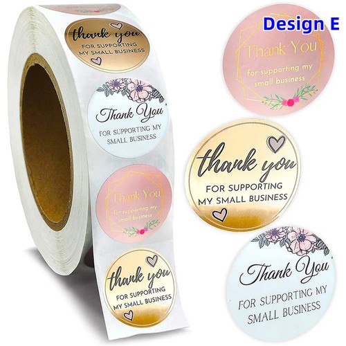 Thank You for Supporting My Small Business Aufkleber zum Verpacken von Umschlägen - Bild 8 von 14