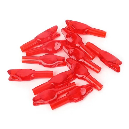 50X DIY Plastic Arrow Nock Insert Tail Use for ID 6.2mm Arrow Shaft Accessories - Picture 13 of 32