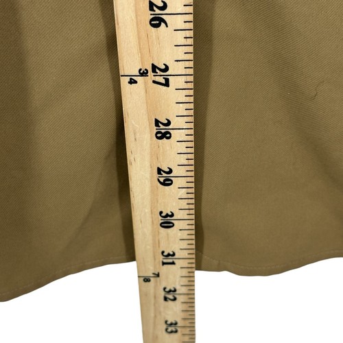 Camicia elegante Murano manica lunga uomo taglia grande facile cura marrone chiaro nuova con etichetta - Foto 16 di 20
