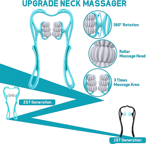 KXK Neck Massager, Trigger Point Massager Tool for Pain Relief deep Tissue, Hand - 第 5/6 張圖片