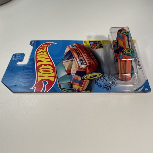 ❤️ Hot Wheels ‘92 Ford Mustang #090 HW Art Cars 1/10 Orange Factory Sealed! - Picture 5 of 8