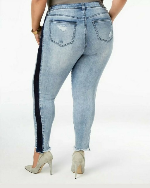 distressed jeans stretch