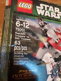 LEGO Star Wars Lot: Republic Troopers Vs. Sith Troopers (75001) And #30058 STAP